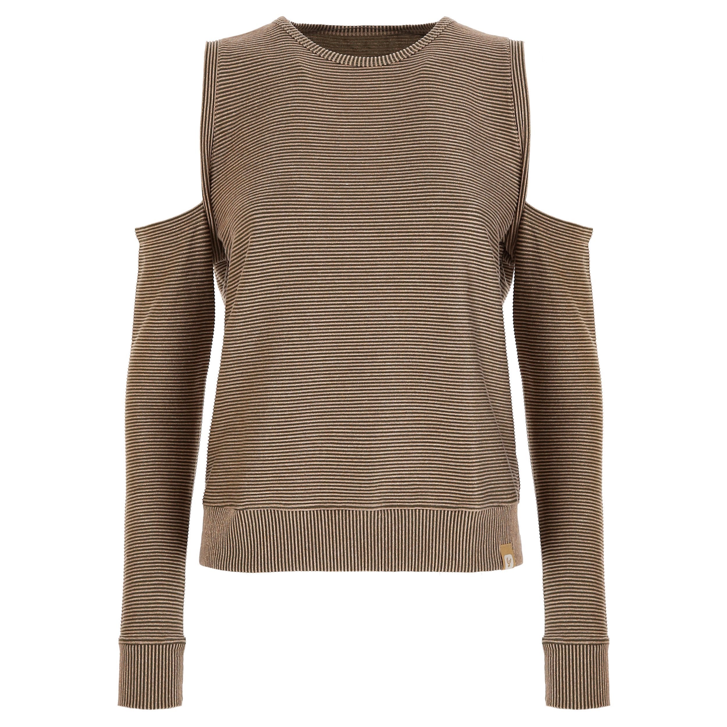 MII Lurex Sweatshirt - Rose gold
