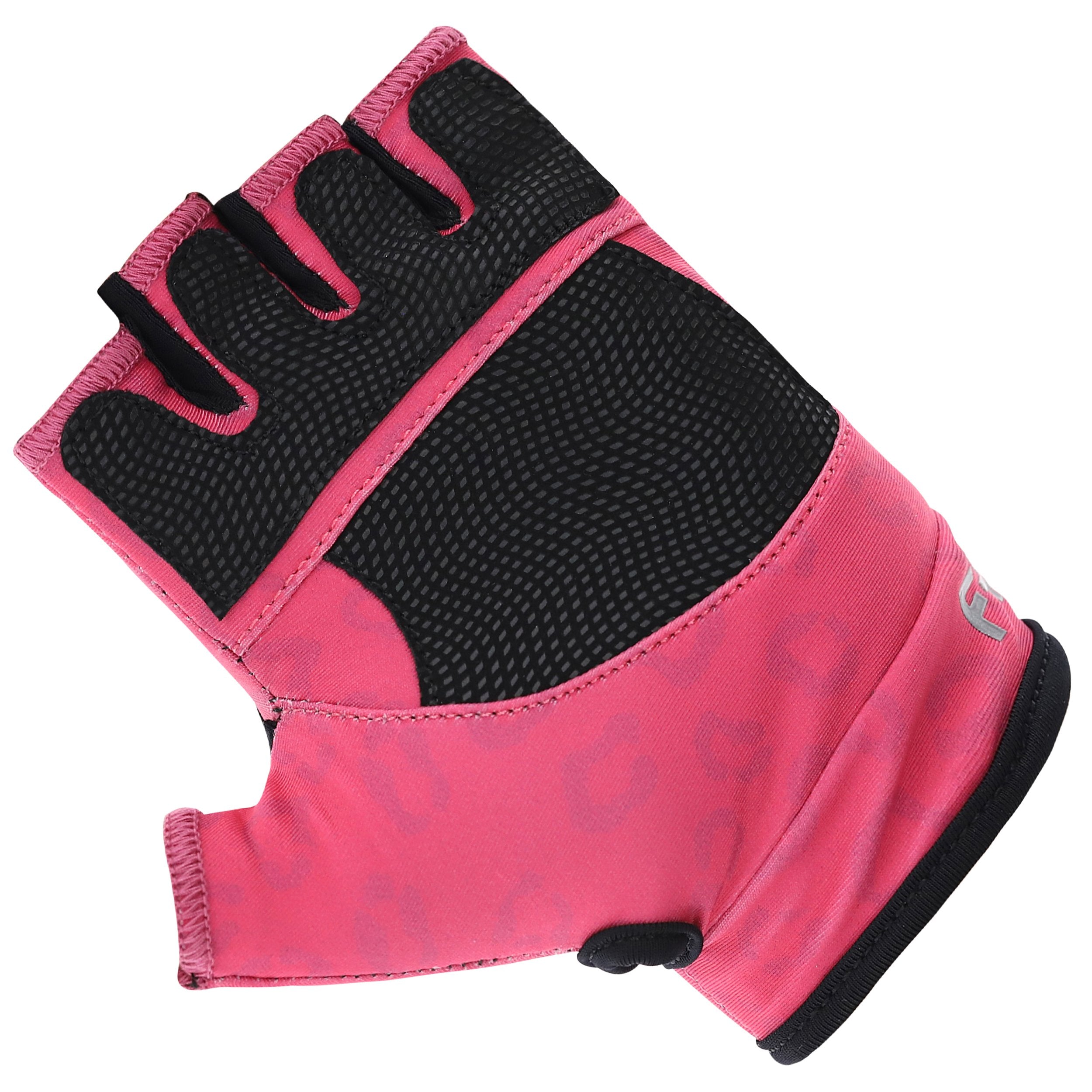 Fitness Gloves - Pink Leopard Print